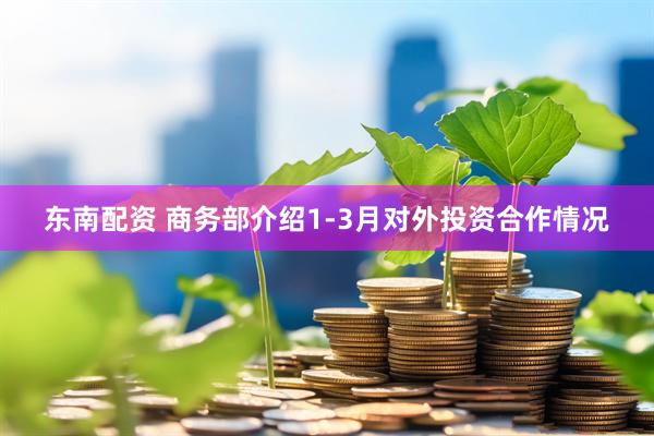 东南配资 商务部介绍1-3月对外投资合作情况