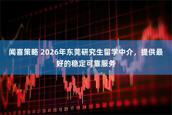 闻喜策略 2026年东莞研究生留学中介，提供最好的稳定可靠服务